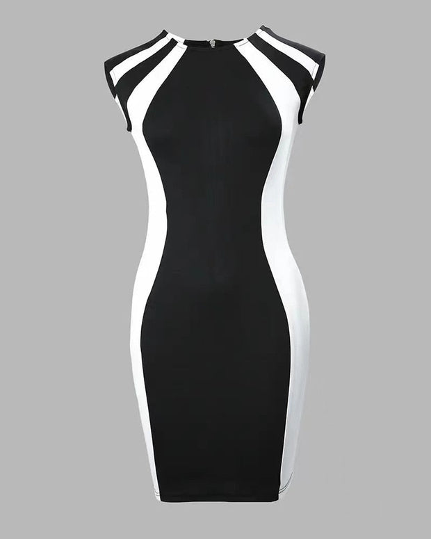 Elegant Midi Dress in 100% Polyester – Perfect for Any Occasion-Cramta
