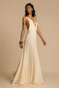 Elegant Women's Black Maxi Dress with Plunging V-Neckline and Open-Back Design – Size M