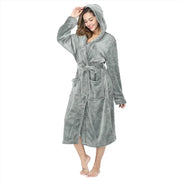 Luna Luxe Nightgown – Ultimate comfort in premium fleece, unmatched softness and warmth-Cramta