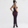 Floral Maxi Dress for Women with Handmade Zipper Closure – High-Quality Long Dress in Polyester-Cramta