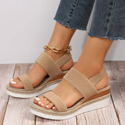 Elliana Ankle Strap Sandals with Stretch for Unmatched Comfort and Style All Day-Cramta