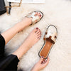 Eloria Leather Sandals – Comfort and Style for a Trendy Summer-Cramta