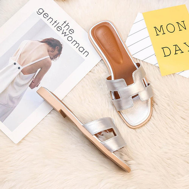 Eloria Leather Sandals – Comfort and Style for a Trendy Summer-Cramta