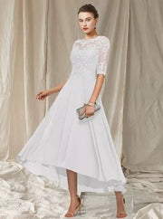 Elegant Valencia Lace Dress - Perfect for Your Special Occasions-Cramta