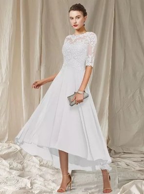 Elegant Valencia Lace Dress - Perfect for Your Special Occasions-Cramta