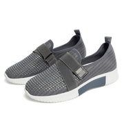 Women's Slip-On Sneakers with Velcro - Combine Comfort and Style for Everyday-Cramta