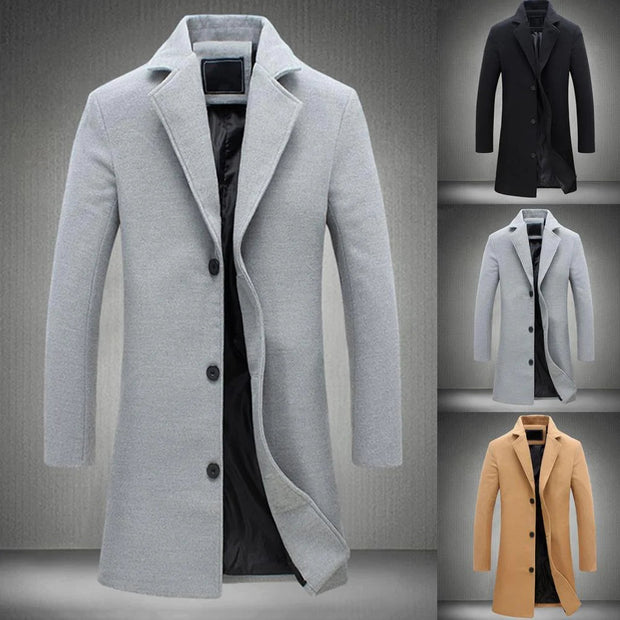 JOSIAH Men's Winter Coat – Stylish & Warm to Face Winter-Cramta