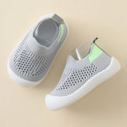 Kids Blue Sneakers Size 10 – Breathable Mesh with Non-Slip Sole for Active Play