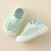 Kids Blue Sneakers Size 10 – Breathable Mesh with Non-Slip Sole for Active Play