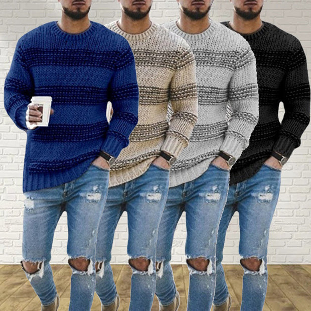 LANDYN Men's Knitted Polo Shirt - Norwegian Elegance, Comfort, and Warmth Guaranteed-Cramta