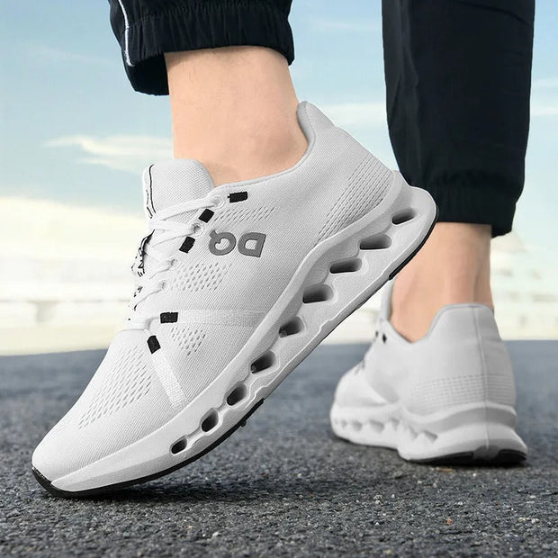 Lightweight Breathable Running Shoes for Men - Soft Sole Ideal for Training and Outdoor Sports
