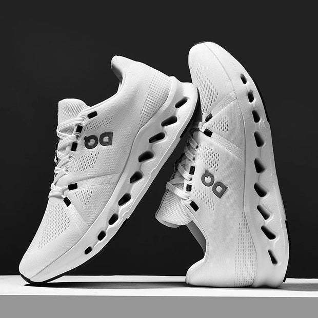 Lightweight Breathable Running Shoes for Men - Soft Sole Ideal for Training and Outdoor Sports