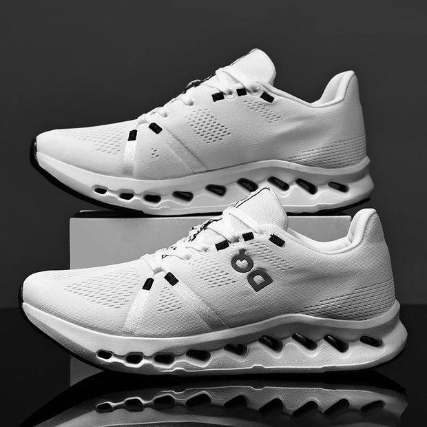 Lightweight Breathable Running Shoes for Men - Soft Sole Ideal for Training and Outdoor Sports