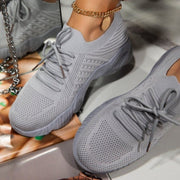 Lightweight Breathable Women's Sneakers - Non-Slip White Slip-On Sneakers for Everyday Comfort and Style-Cramta
