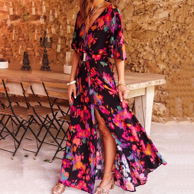 Maxi Dress KAREN – Elegance and Comfort Merged for a Sophisticated and Casual Look-Cramta