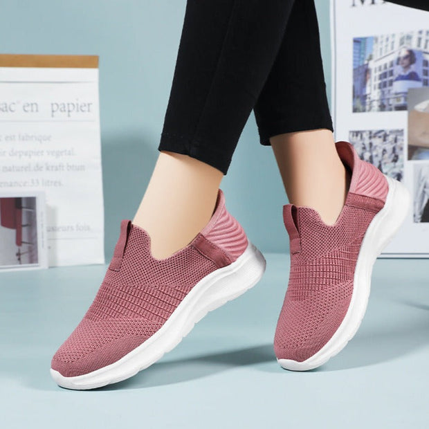 Men's Breathable Orthopedic Slip-On Walking Shoes - Comfortable and Supportive Design