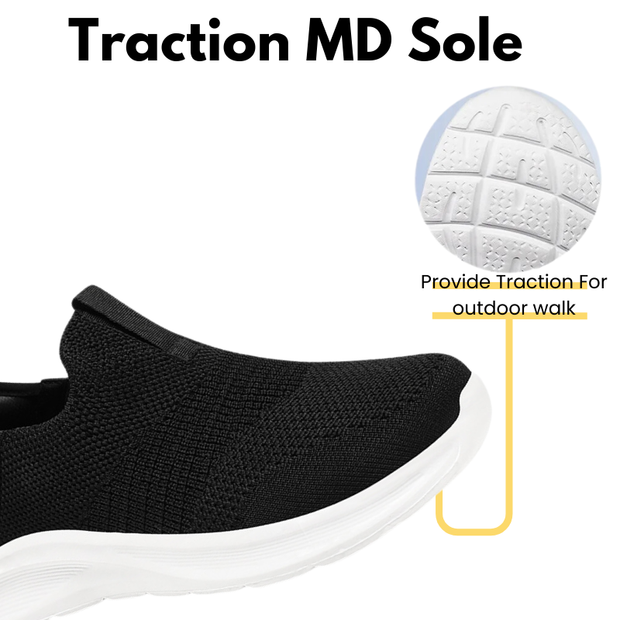 Men's Breathable Orthopedic Slip-On Walking Shoes - Comfortable and Supportive Design