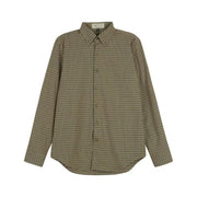 Men's Dress Shirt with Classic Stripe Design – Modern Fit, Structured Point Collar, Versatile Style for Casual and Formal Wear