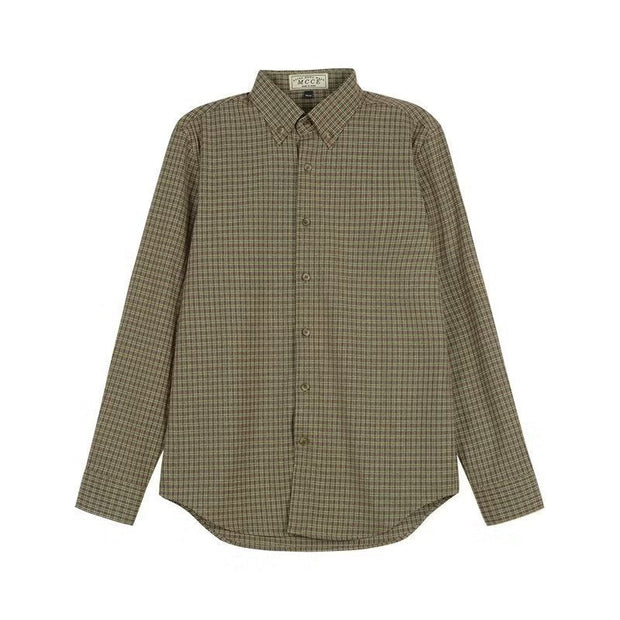 Men's Dress Shirt with Classic Stripe Design – Modern Fit, Structured Point Collar, Versatile Style for Casual and Formal Wear
