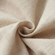 Men's Loose Fit Linen Trousers – Breathable Summer Pants with Elasticated Waistband for Comfort