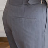 Men's Trousers Black Size M Wool Blend Tailored Fit 5