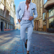 MICHAEL Slim Fit Men's Suit - Unmatched Sophistication and Comfort for All Occasions-Cramta