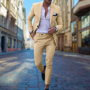 MICHAEL Slim Fit Men's Suit - Unmatched Sophistication and Comfort for All Occasions-Cramta