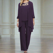Bonafita Pascalle – Elegant 3-Piece Cotton Set for Women-Cramta