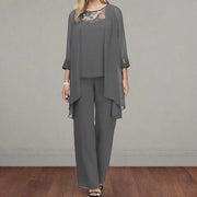 Bonafita Pascalle – Elegant 3-Piece Cotton Set for Women-Cramta