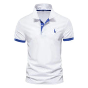 Polo Confort Ultime – Casual and sophisticated style with short sleeves and exquisite embroidery-Cramta