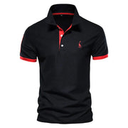 Polo Confort Ultime – Casual and sophisticated style with short sleeves and exquisite embroidery-Cramta