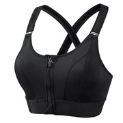 Audrey | Sports Bra with Zipper Closure for Unmatched Comfort and Support-Cramta