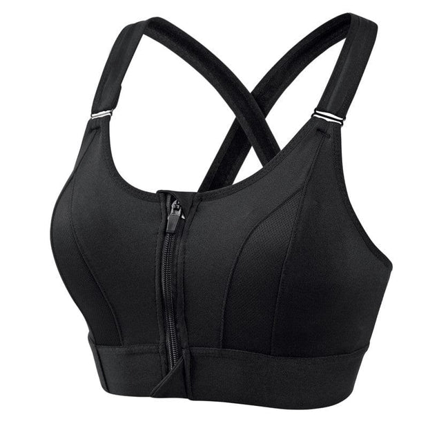 Audrey | Sports Bra with Zipper Closure for Unmatched Comfort and Support-Cramta