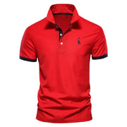 Polo Confort Ultime – Casual and sophisticated style with short sleeves and exquisite embroidery-Cramta