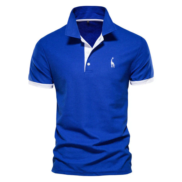 Polo Confort Ultime – Casual and sophisticated style with short sleeves and exquisite embroidery-Cramta