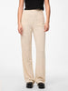Oatmeal Linen Trousers for Women – Comfortable Casual Pants, Breathable Fabric, Versatile Style