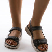 Orthopedic Bungee Sandals for Women with Arch Support and Cushioning – Comfortable Footwear for Pain Relief-Cramta
