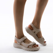 Orthopedic Bungee Sandals for Women with Arch Support and Cushioning – Comfortable Footwear for Pain Relief-Cramta
