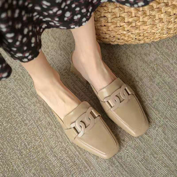 Orthopedic Leather Slippers for Comfort and Support – Lightweight Slip-On Design for Foot Health-Cramta