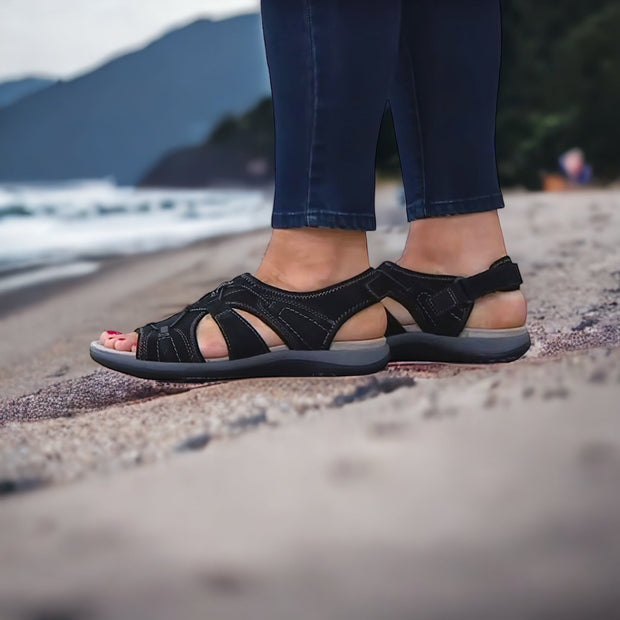 Orthopedic Women's Sandals – Trendy Summer Design with Comfort and Support for Foot Pain Relief-Cramta