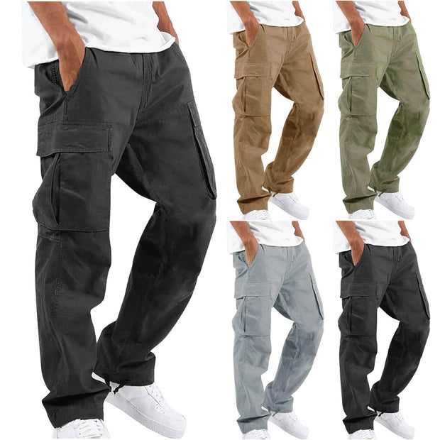 Ryker Men's Cargo Pants – Comfort and Style with Functional Pockets-Cramta