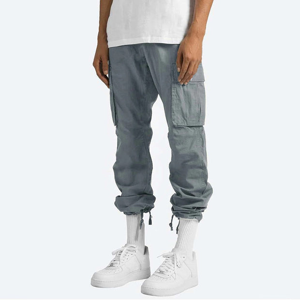 Ryker Men's Cargo Pants – Comfort and Style with Functional Pockets-Cramta