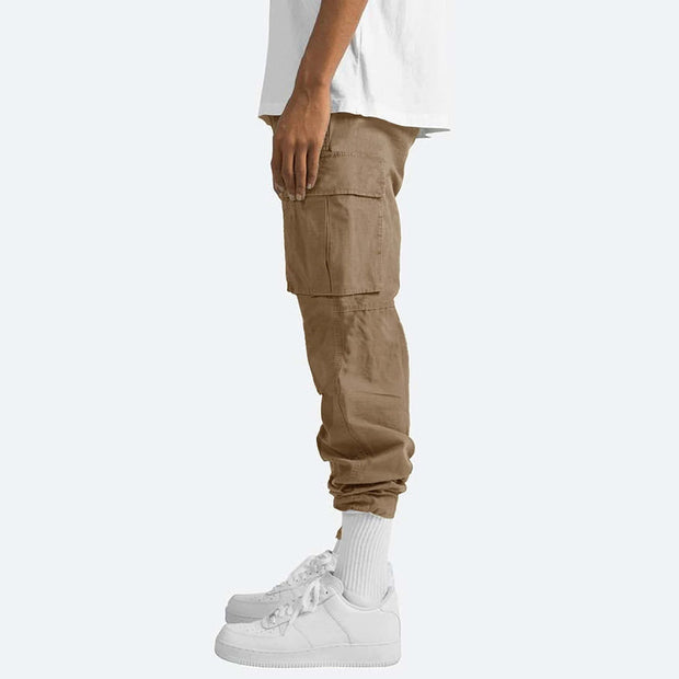 Ryker Men's Cargo Pants – Comfort and Style with Functional Pockets-Cramta
