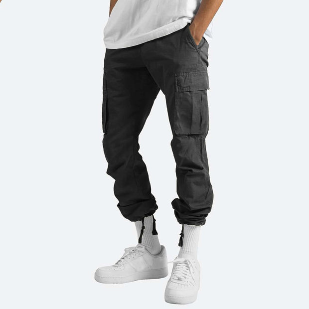 Ryker Men's Cargo Pants – Comfort and Style with Functional Pockets-Cramta