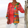 Top Avelina – Elegant with Print and V-Neck for Unmatched Comfort and Style-Cramta