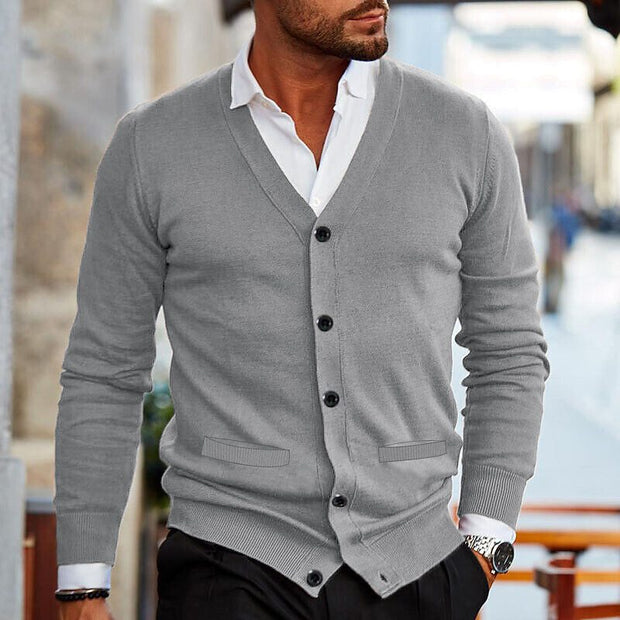 Men's Chic Cardigan – Casual yet Sophisticated Style and Ultimate Comfort for All Your Needs-Cramta