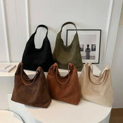 Elora Suede Shoulder Bag – Sophistication and Style for Everyday-Cramta
