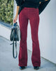 Elegant Silhouette Flare Pants for Women - High Waist Comfort-Cramta