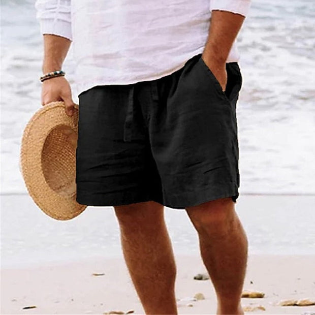 BONDI Men's Lightweight Shorts - Comfort, Elegance & Summer Style with Drawstring-Cramta