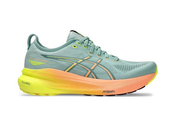 Men's Gel-Kayano 31 Running Shoes with Optimal Cushioning and Breathable Comfort